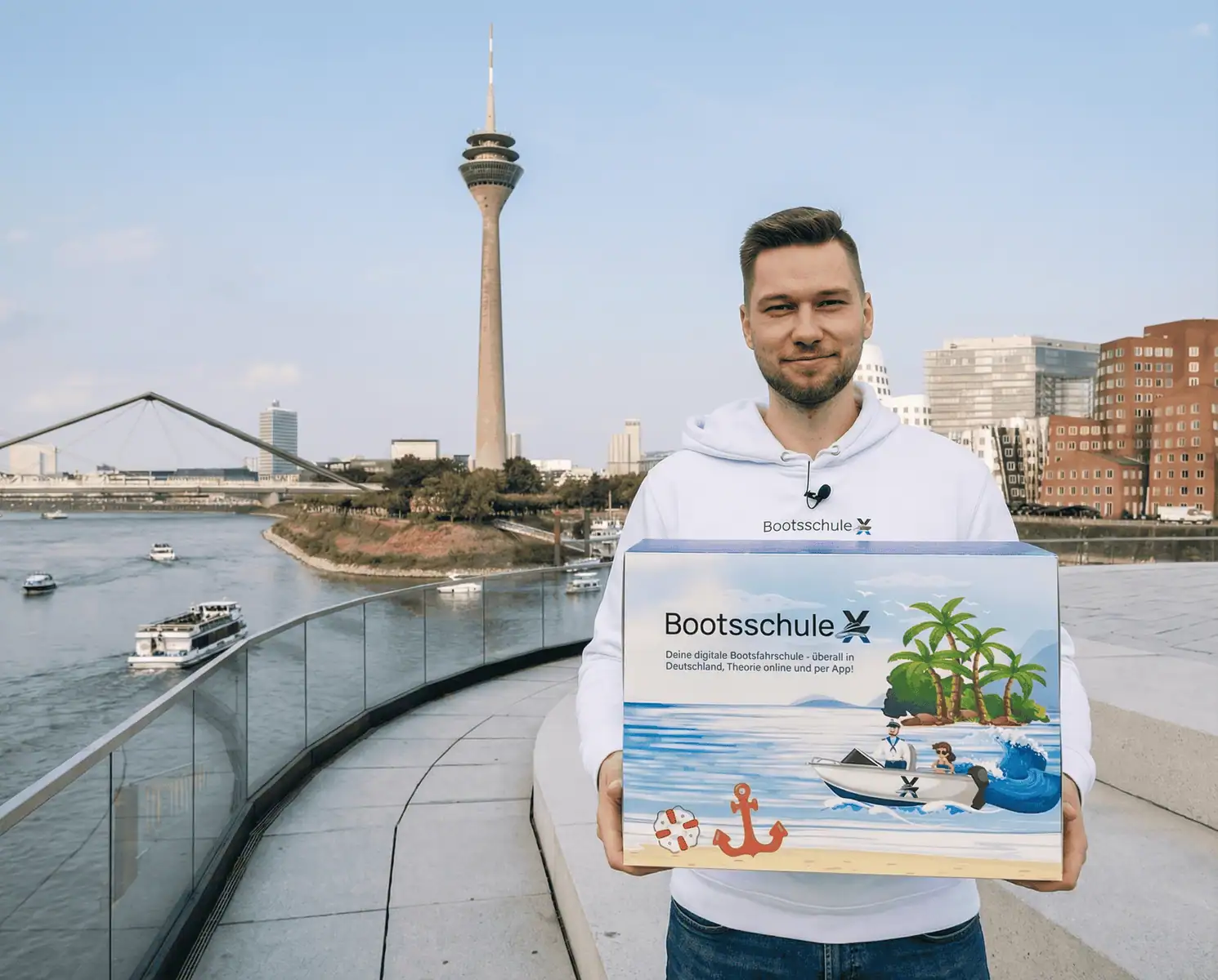 Bootsfahren rund um Düsseldorf