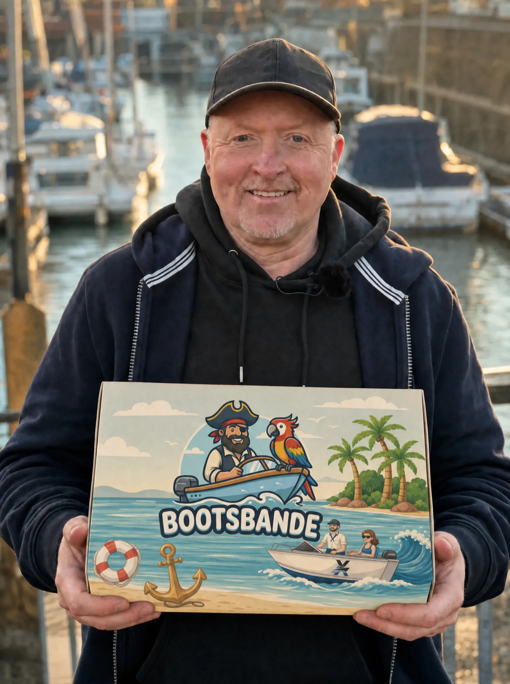Joey Kelly packt die Box aus