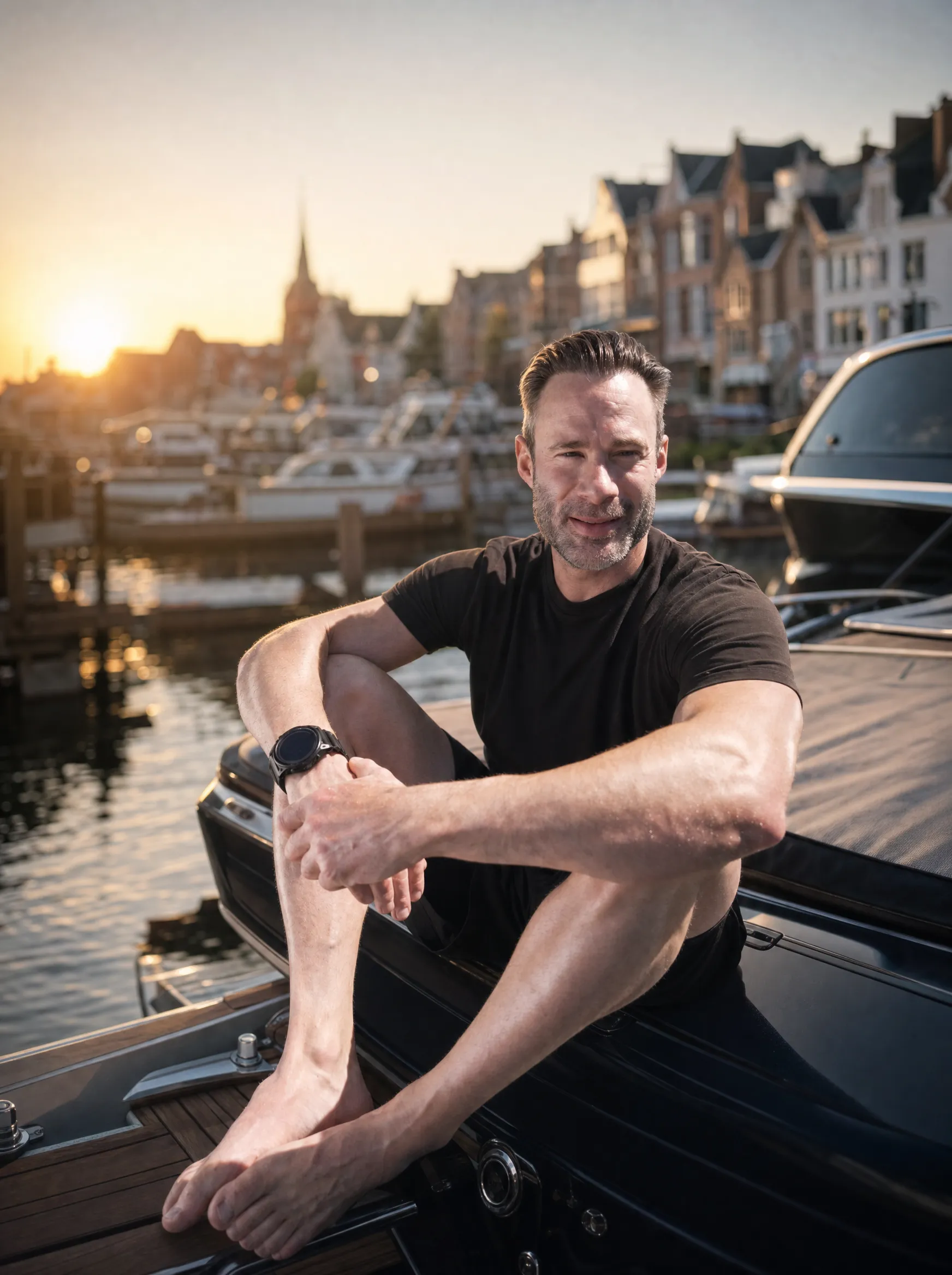 OttoBulletProof auf dem Boot