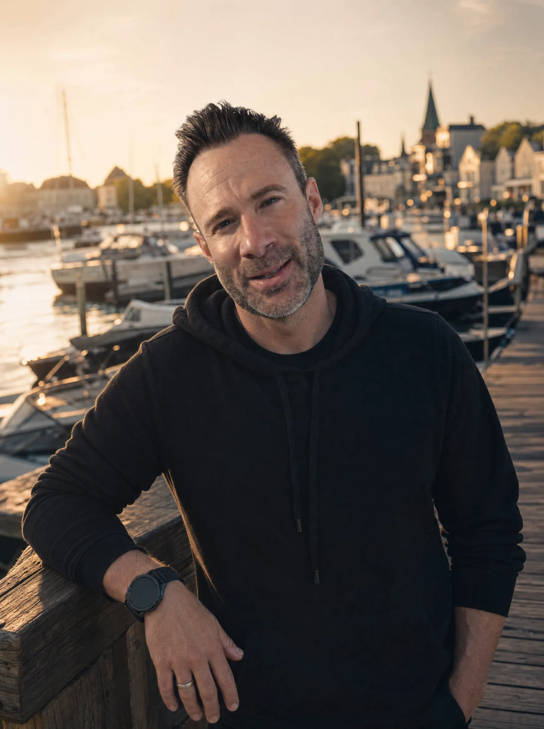 OttoBulletProof am Hafen